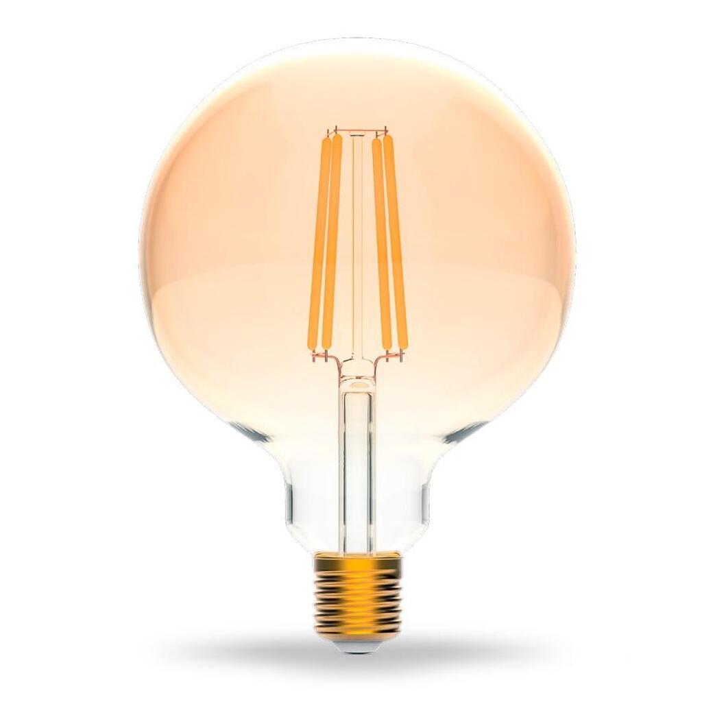 Светодиодная филаментная лампа Gauss Smart Home DIM E27 G95 Golden 7Вт 1/40 1320112