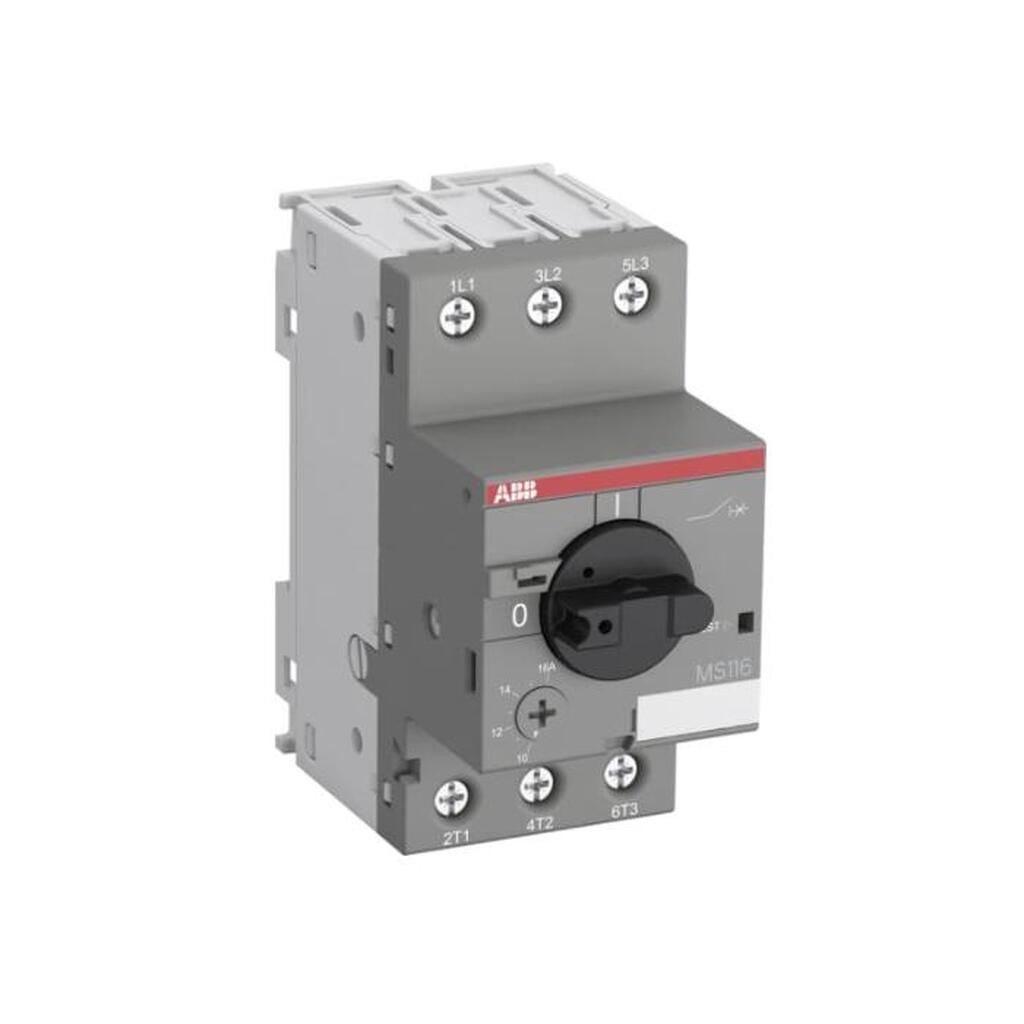 Автоматический выключатель ABB MS116-32 10кА, с регулируемой тепловой защитой 25A-32А 1SAM250000R1015