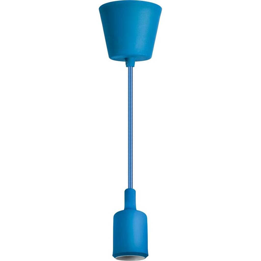 Светильник Navigator NIL-SF02-012-E27, 60Вт, 1м, пластик, синий 61525