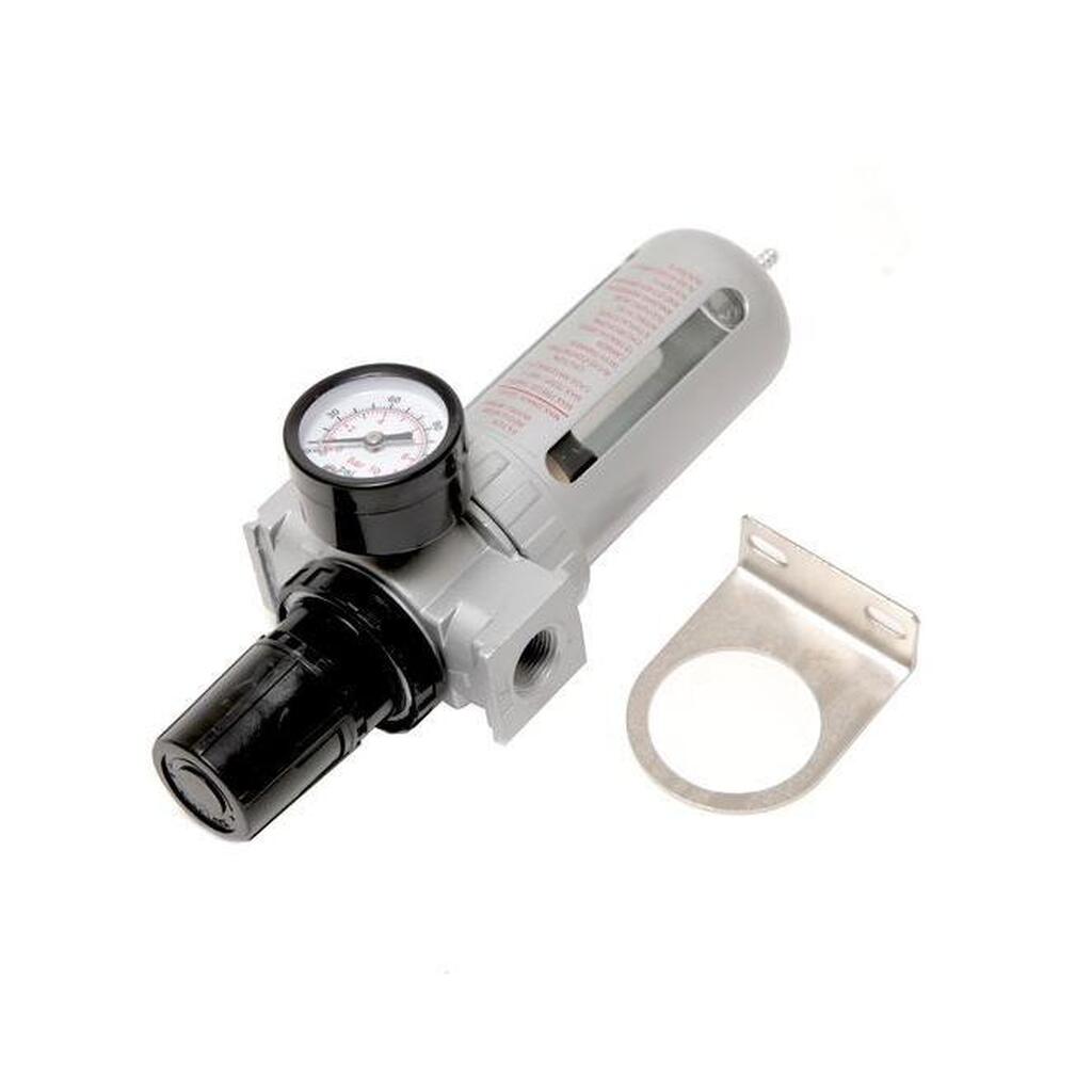Фильтр влагоотделитель c индикатором давления 3/8" для пневмосистемы Forsage 47049 F-AFR803