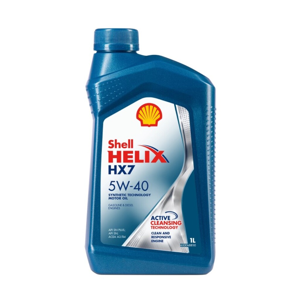 Моторное масло Shell Helix HX7 5W-40 полусинтетическое 1л 550051496 (550046374, 550040340)