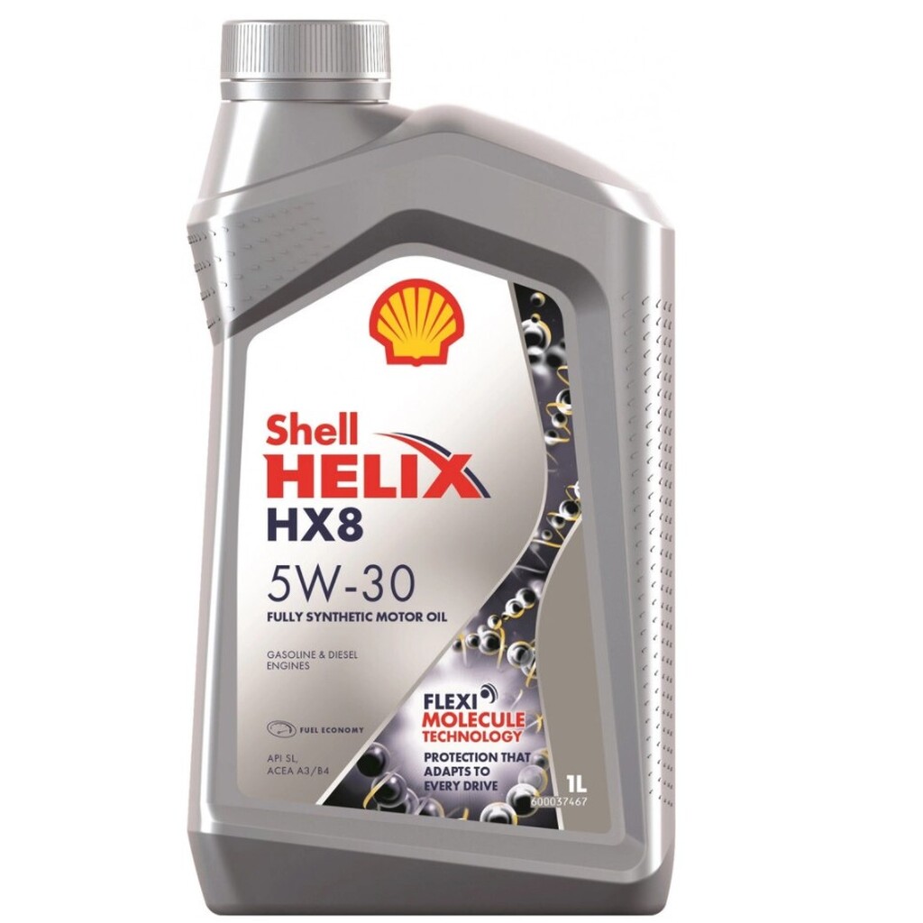 Моторное масло Shell Helix HX8 Synthetic 5W-30 синтетическое 1л 550046372 (550040462)