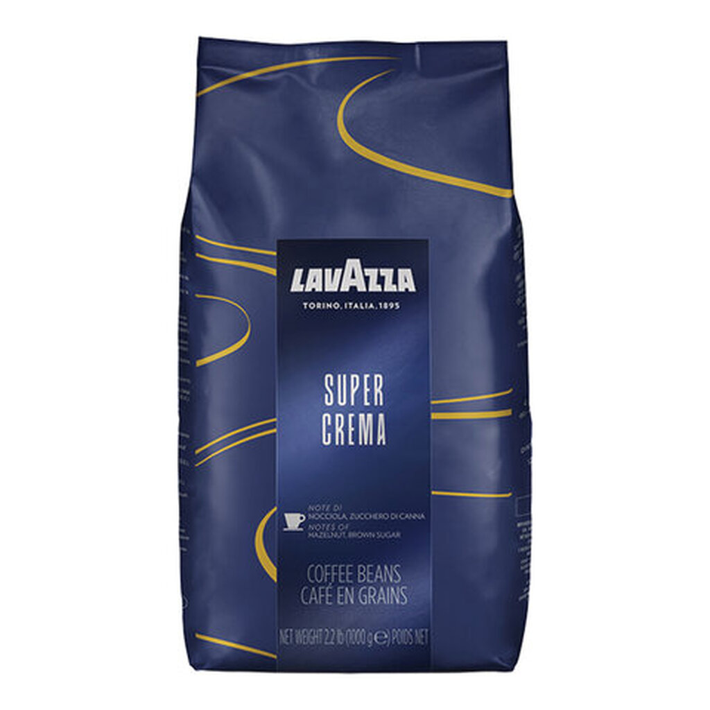 Кофе в зернах LAVAZZA "Espresso Super Crema", 1000 г, 4202