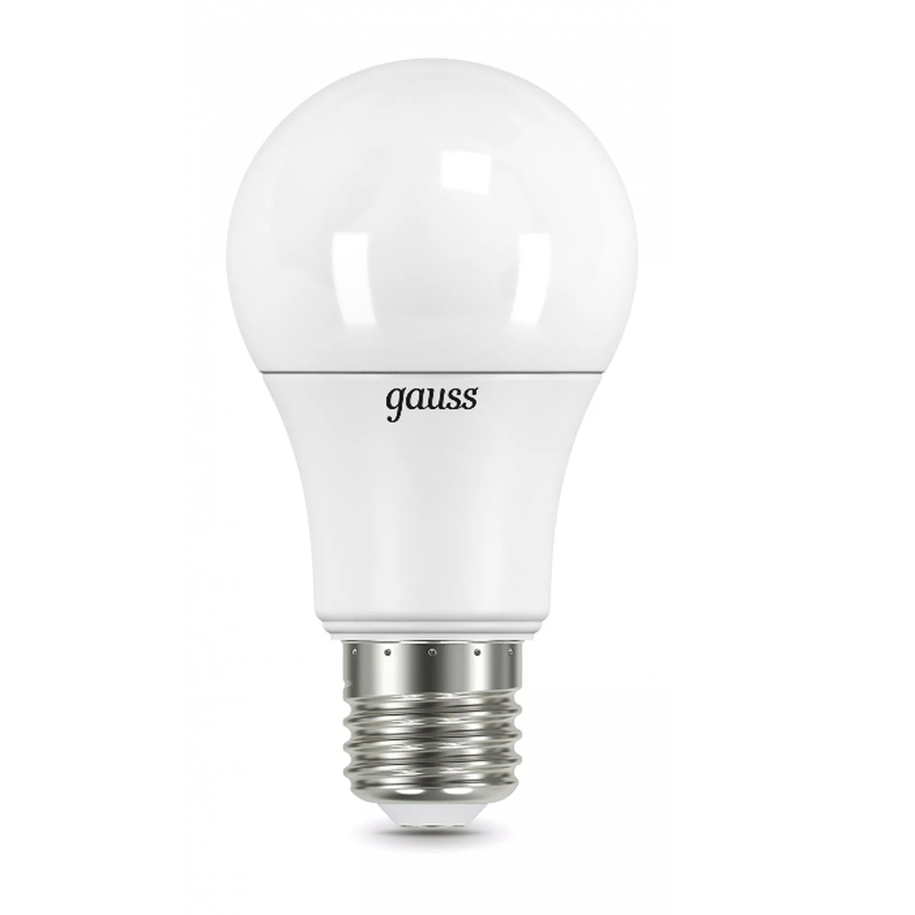 Лампа GAUSS A60 16W 1520lm 6500K E27 LED 1/10/50 102502316