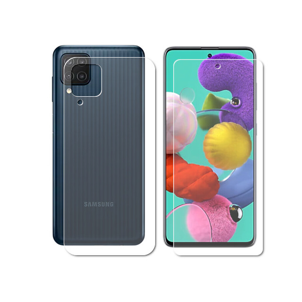 Гидрогелевая пленка LuxCase для Samsung Galaxy F62 0.14mm Front and Back Transparent 86179