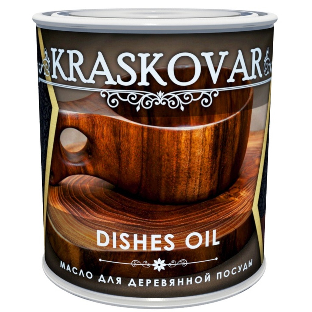 Масло для деревянной посуды и разделочных досок Kraskovar Dishes Oil палисандр 0,75 л 1370