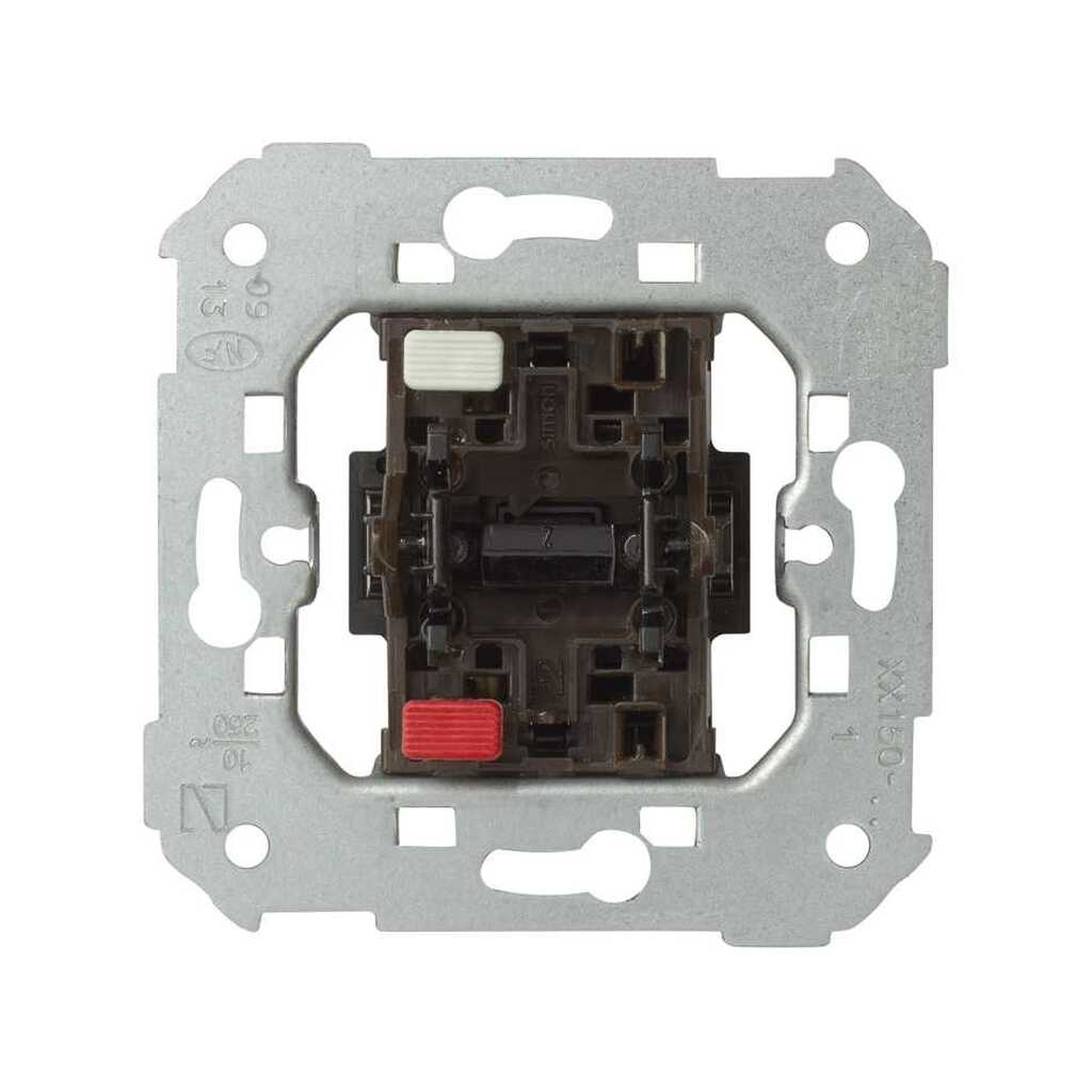 Одноклавишный кнопочный выключатель Simon, 10А, S82, S82N, S88, S82 Detail С75150-0039
