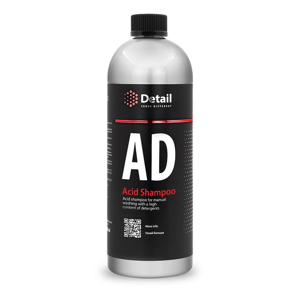 Кислотный шампунь Detail AD "Acid Shampoo", 1л DT-0325