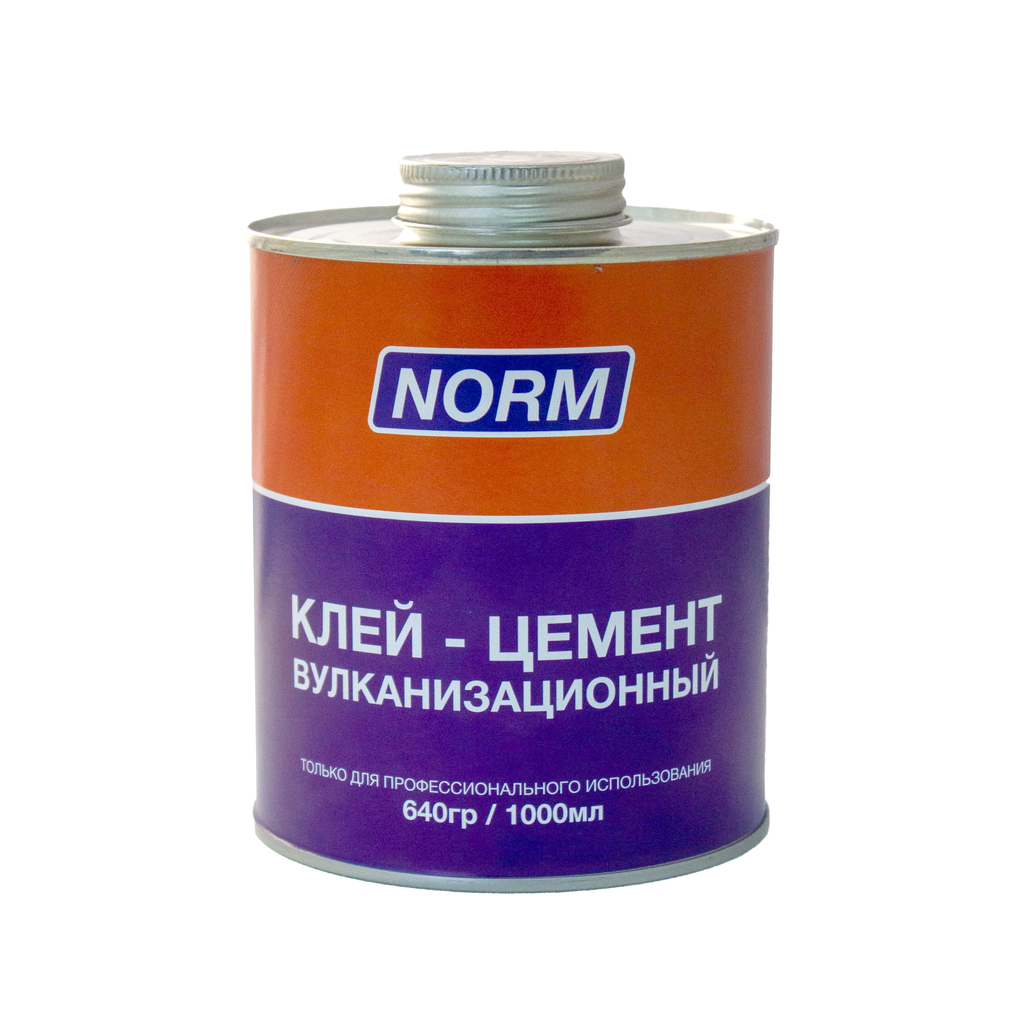 Клей-цемент NORM вулканизационный 1л 14-032