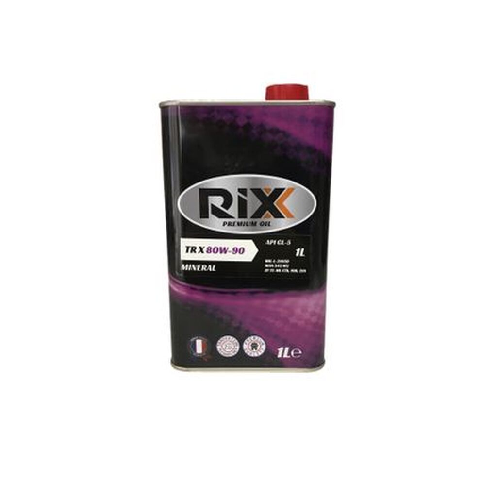 Трансмиссионное масло RIXX 80W-90 GL-5 1л RX0006TRX