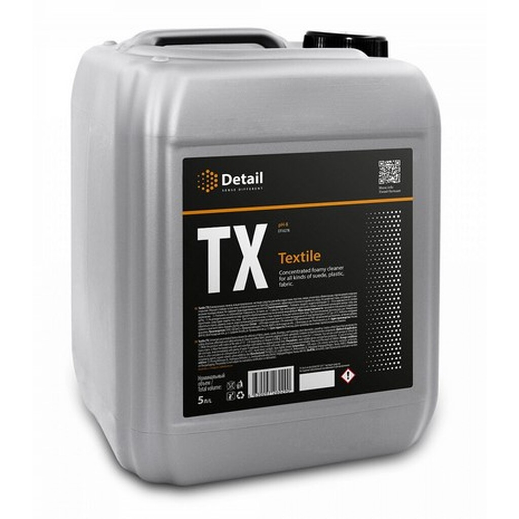 Универсальный очиститель Detail TX "Textile", 5л DT-0278