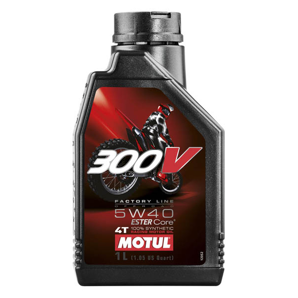 Моторное масло 300 V 4T Off Road SAE 5W40 1 л MOTUL 104134