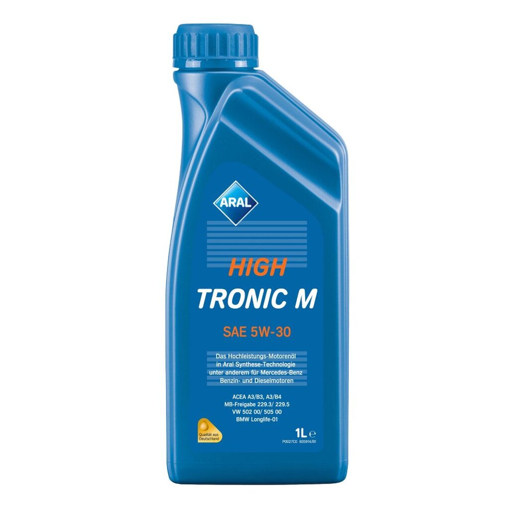 Масло Aral High Tronic M 5W-40 /synt/ 1л. 21407