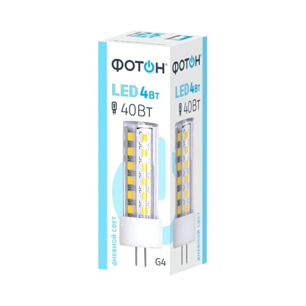 Светодиодная лампа ФОТОН LED JCD 4W G4 4000K 24070 FOTON