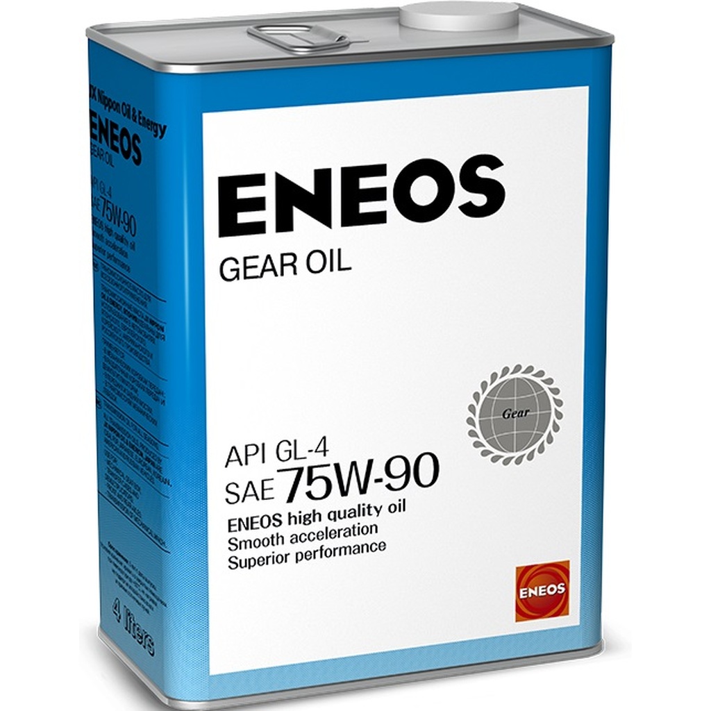 Трансмиссионное масло ENEOS GEAR GL-4, 75W90, 4 л 8809478942513