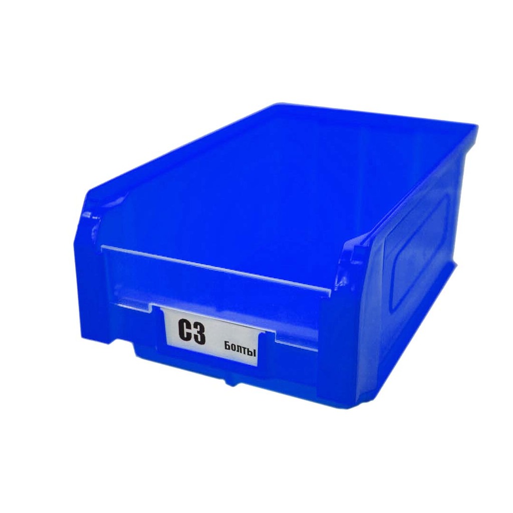 Ящик СТАРКИТ пластиковый, 9,4л, синий C3-B-2
