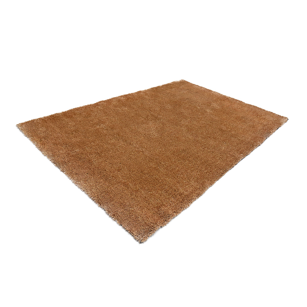 Прямоугольный ковер VORTEX JAZZ 150х230 см, песочный, с длинным ворсом 22272