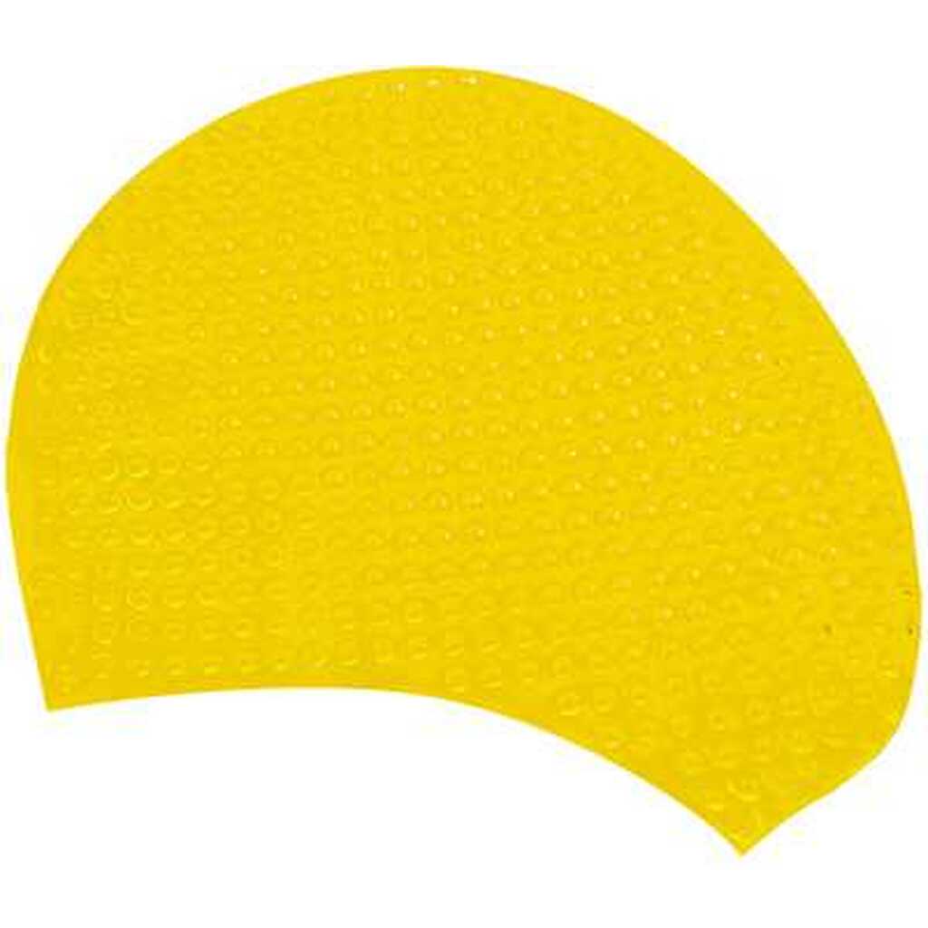 Силиконовая шапочка для плавания ATEMI BS30 бабл, желтый 00000054529