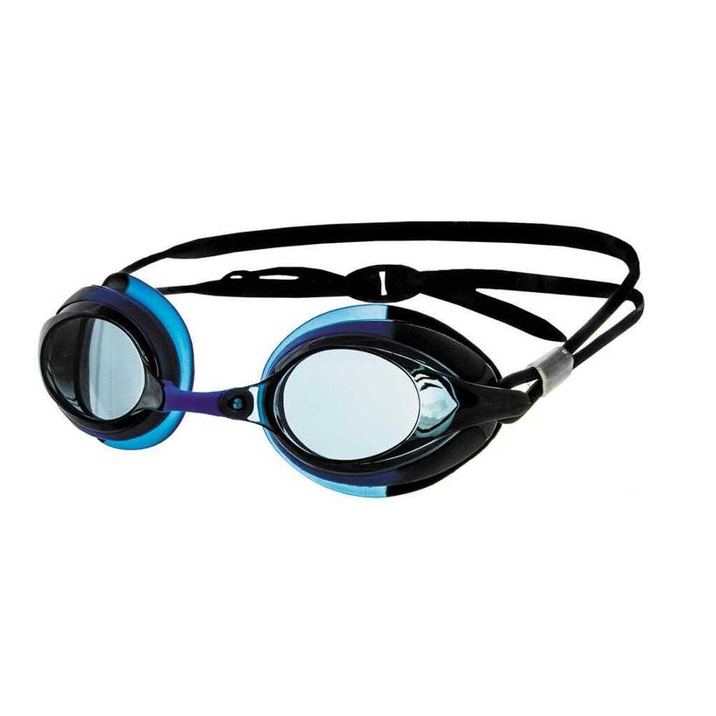 Очки для плавания ATEMI силикон, голубые/чёрные, N302 00000026604