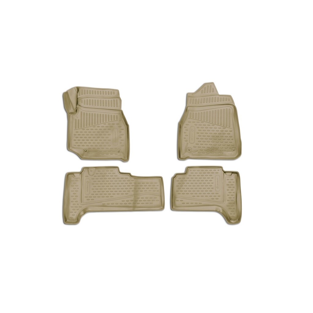 Коврики 3D Element TOYOTA Land Cuiser, 1998-2007, П.Р. 4WD, дизель, АКПП, 4 шт. ELEMENT3D48139212