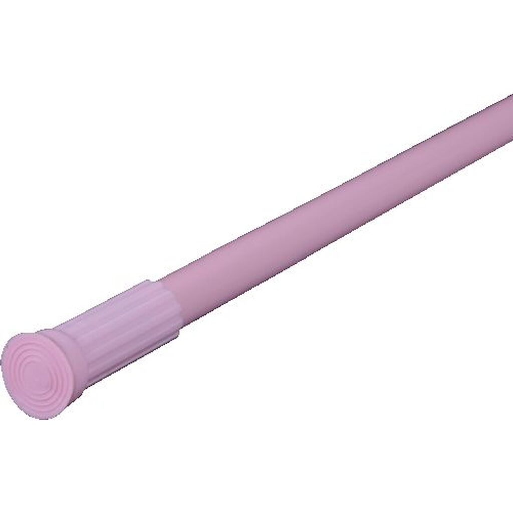 Карниз для ванной MELODIA 110-200 см розовый диаметр 22/19 мм Mcr-00004 28385
