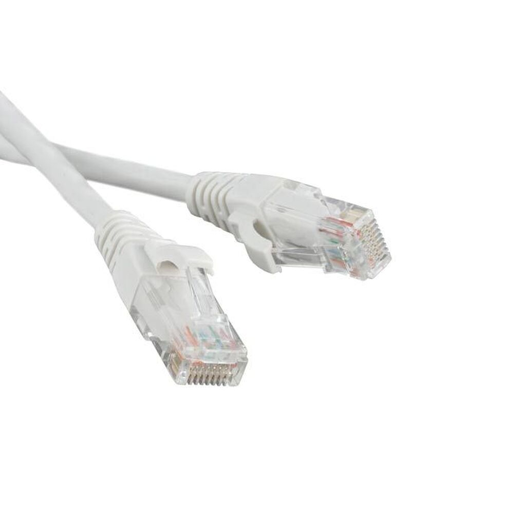 Патч-корд LANMASTER RJ45 - RJ45, 4 пары, UTP, категория 5е, 5 м, белый LAN-PC45/U5E-5.0-WH