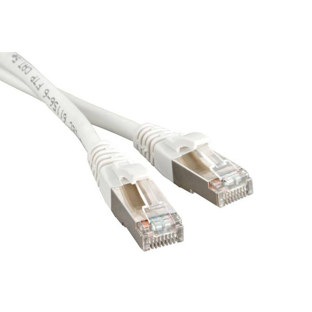 Патч-корд LANMASTER RJ45 - RJ45, 4 пары, FTP, категория 5е, 5 м, белый LAN-PC45/S5E-5.0-WH