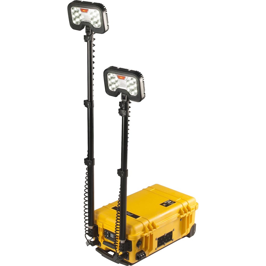 Мобильное освещение. Мобильная осветительная система Pelican rals 9430 Remote area Light Gen 3 Yellow 094300-0001-245e. Мобильная осветительная система. Мобильная осветительная система rals. Каталог портативных осветительных систем Поверфул.