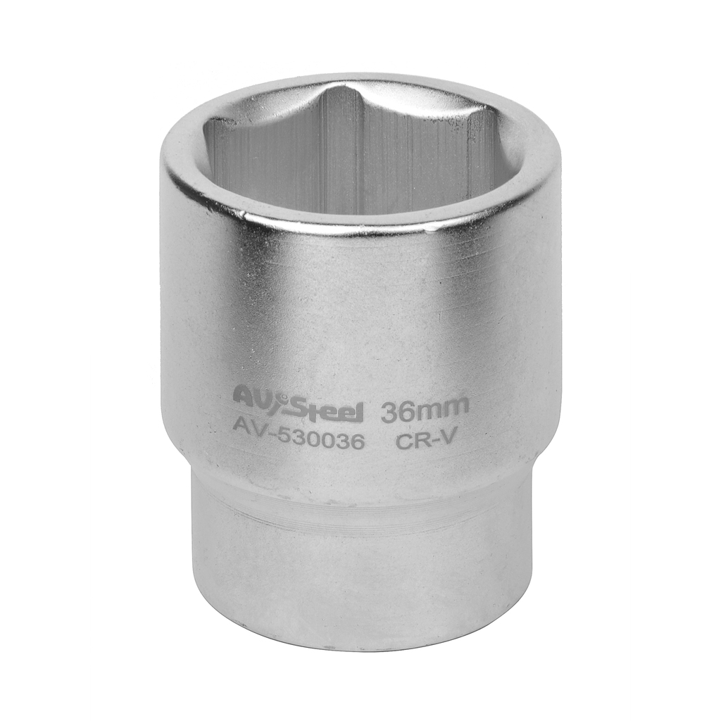 Головка шестигранная (36 мм; 3/4DR) AV Steel AV-530036