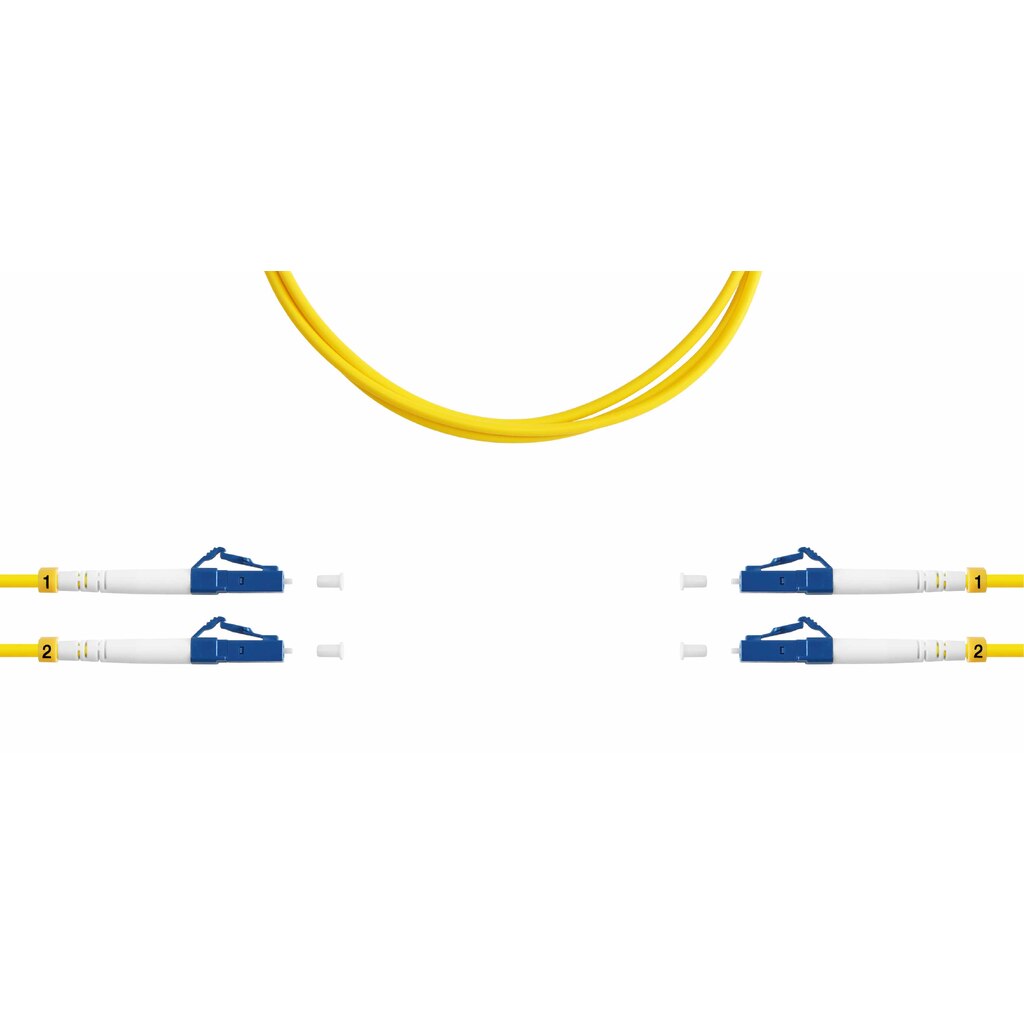 Оптический патч-корд TopLAN, дуплексный, LC/UPC-LC/UPC, 657A1, 2 м, DPC-TOP-657A1-LC/U-LC/U-2.0