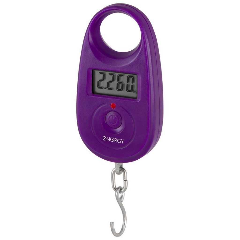 Электронный безмен Energy BEZ-150 фиолетовый 25 кг 011635