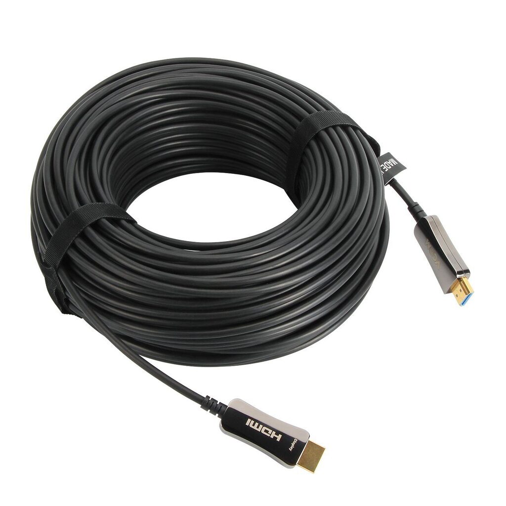 Активный оптический кабель VCOM HDMI 19M/M, ver. 2.0, 4K@60 Hz, 50m D3742A-50M