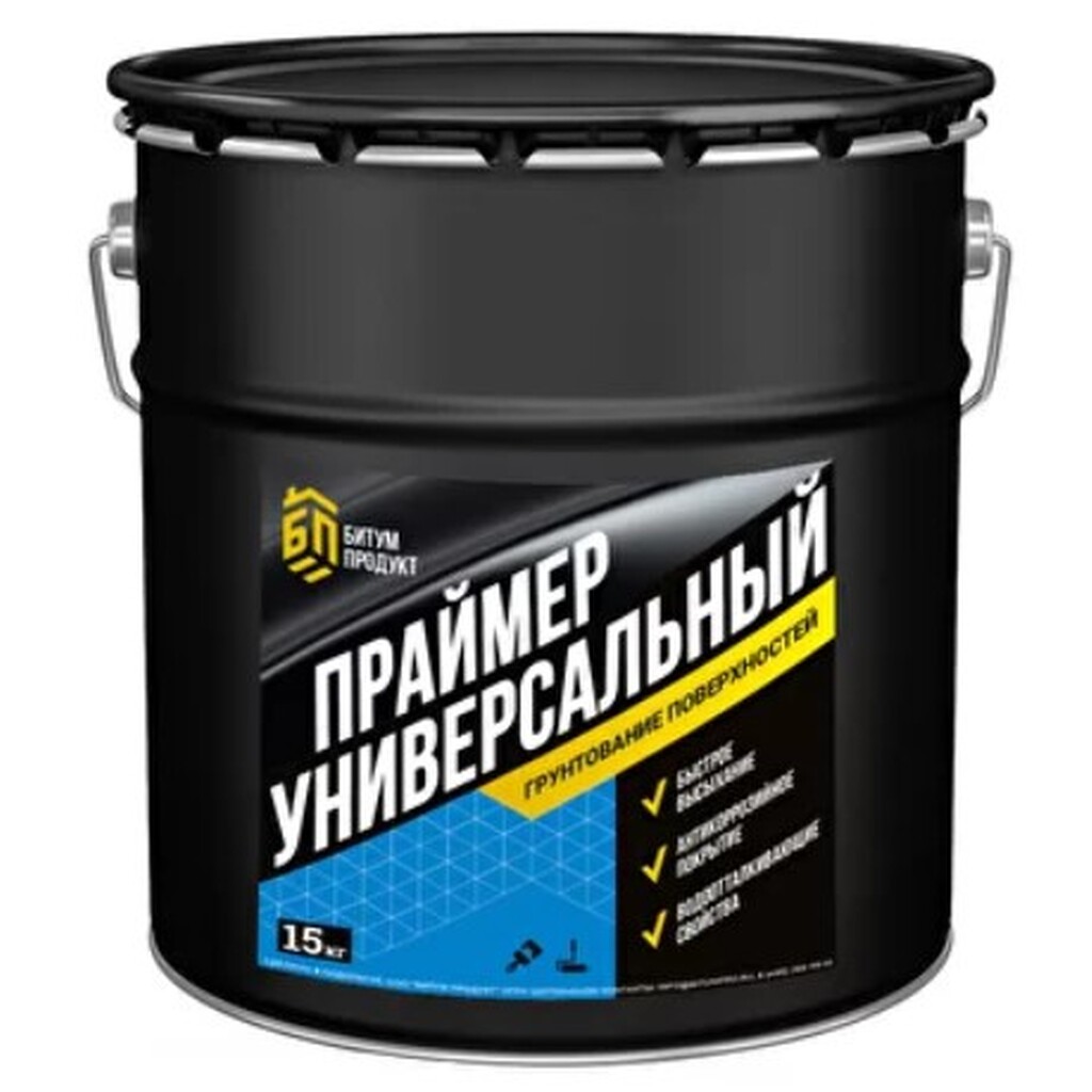 Универсальный праймер БИТУМ ПРОДУКТ 15 кг BP-001