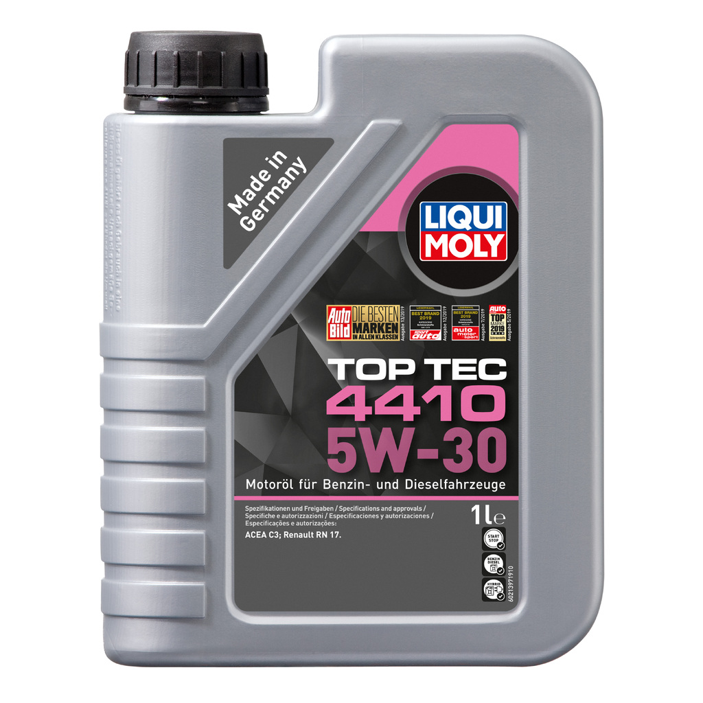 НС-синтетическое моторное масло LIQUI MOLY Top Tec 4410 5W-30 C3 1л 21402