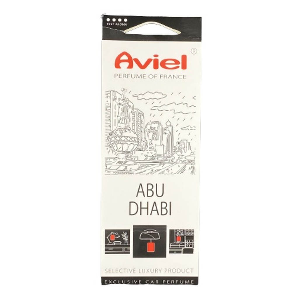 Картонный ароматизатор Aviel ABU DHABI 31877