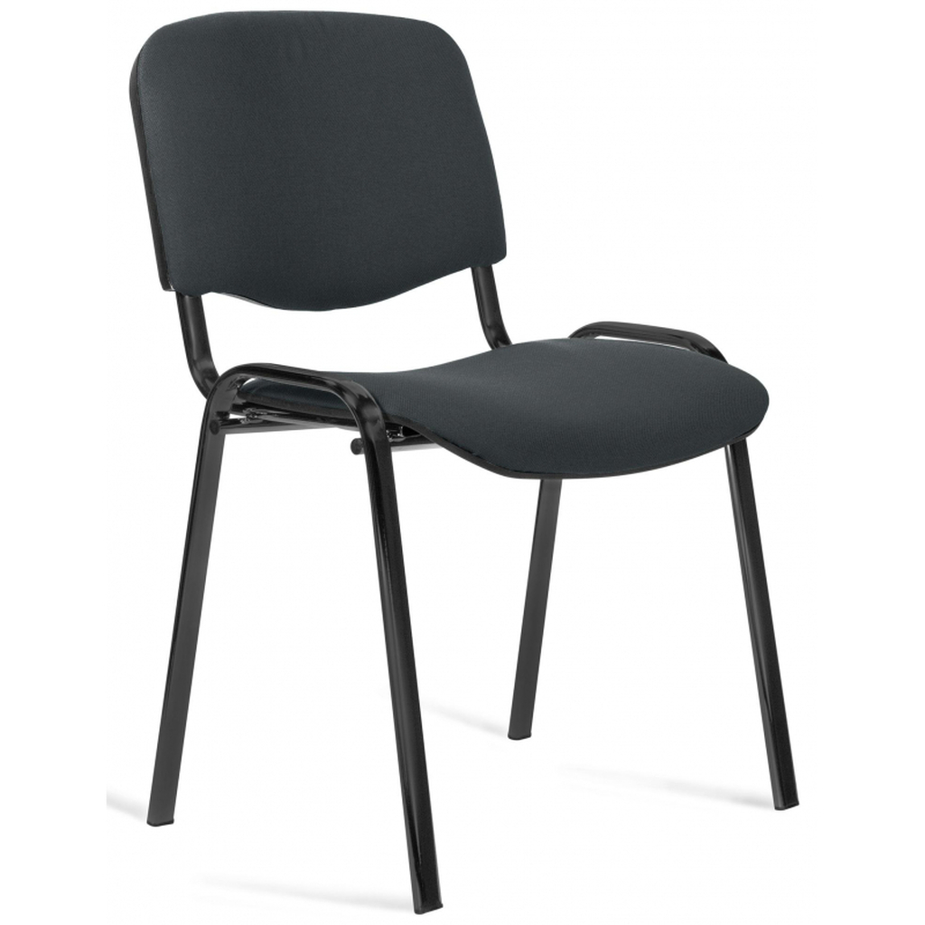 Офисный стул Easy Chair Изо С73 серый, ткань, металл черный 1280110