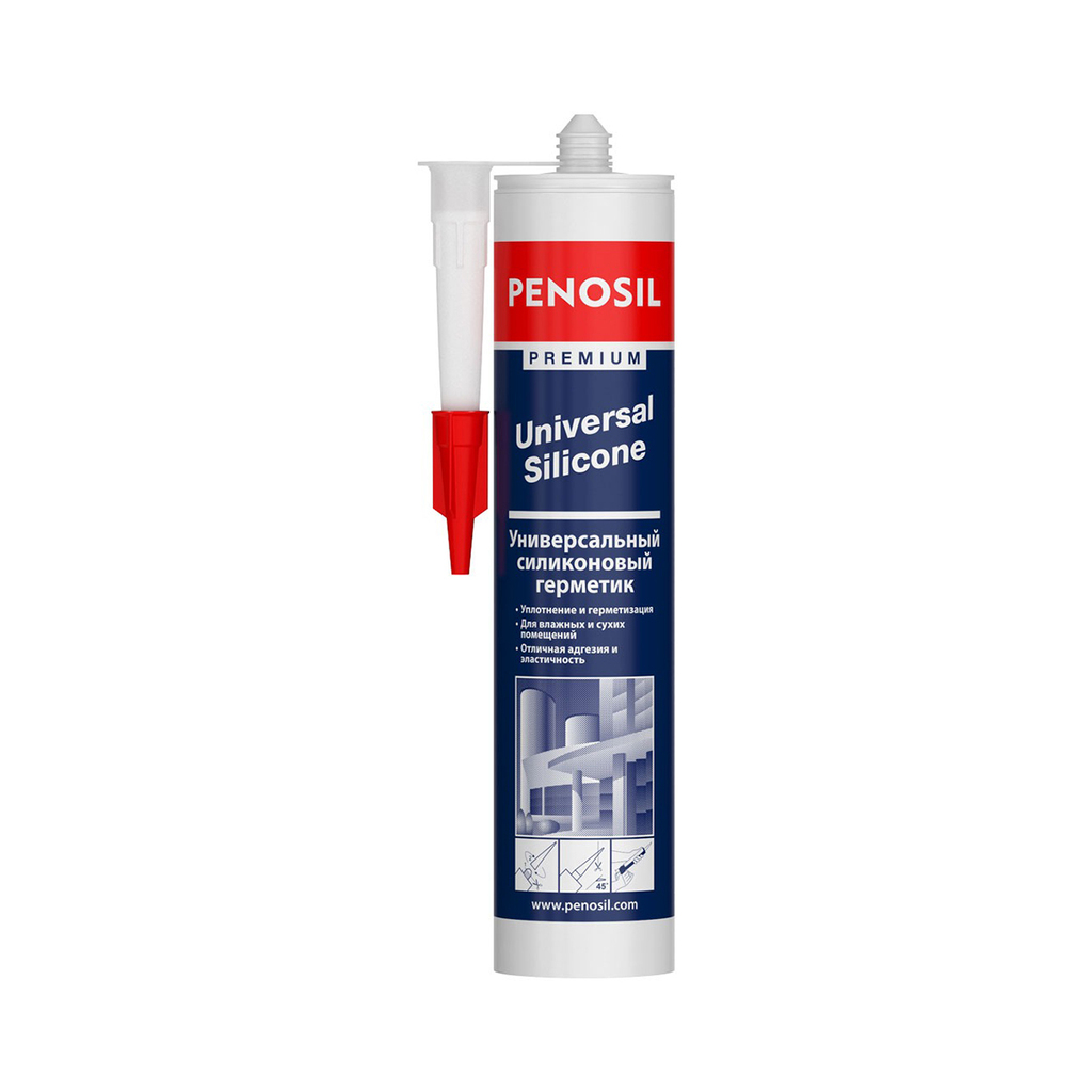 Универсальный силиконовый герметик Penosil Premium коричневый, 280 мл 218924
