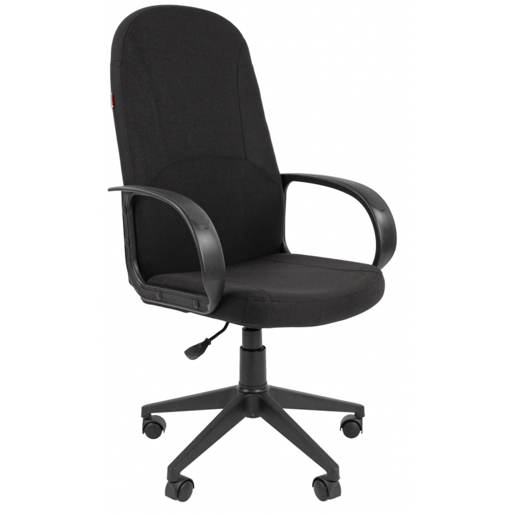 Кресло для руководителя Easy Chair 682 LT черное, ткань, пластик 1318291