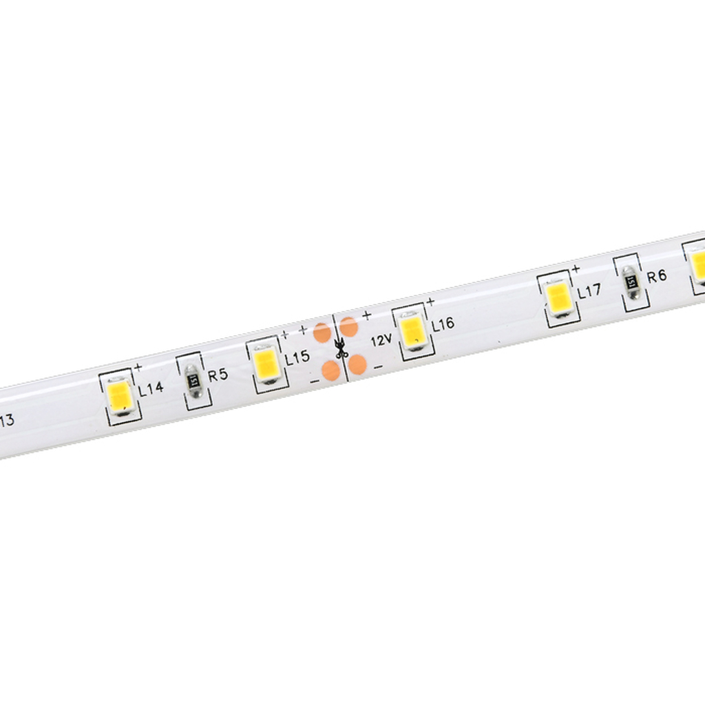 Лента IEK LSR-2835WW60-4, 8-IP65-12В LED, 5м LSR1-1-060-65-3-05