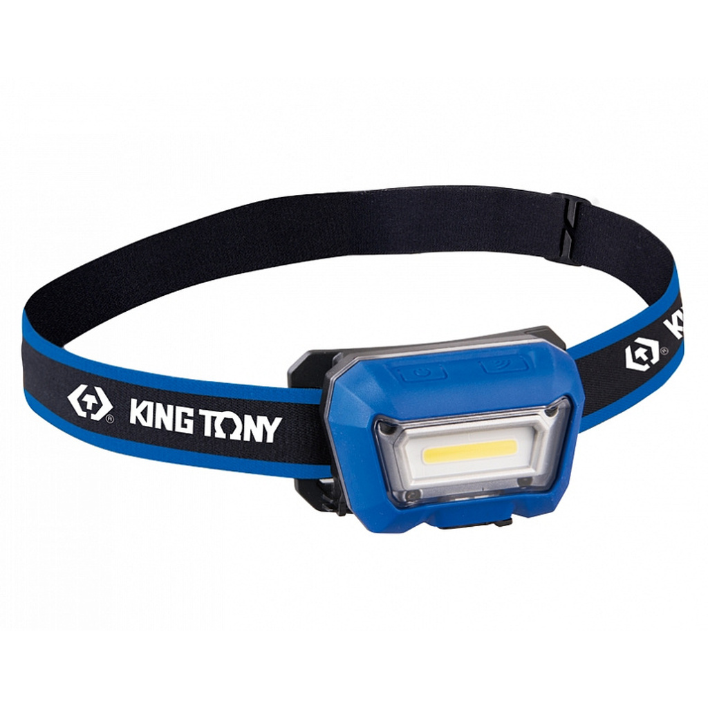 Светодиодный фонарь KING TONY, налобный, 1 Led COB, 3,7 В 9TA52A