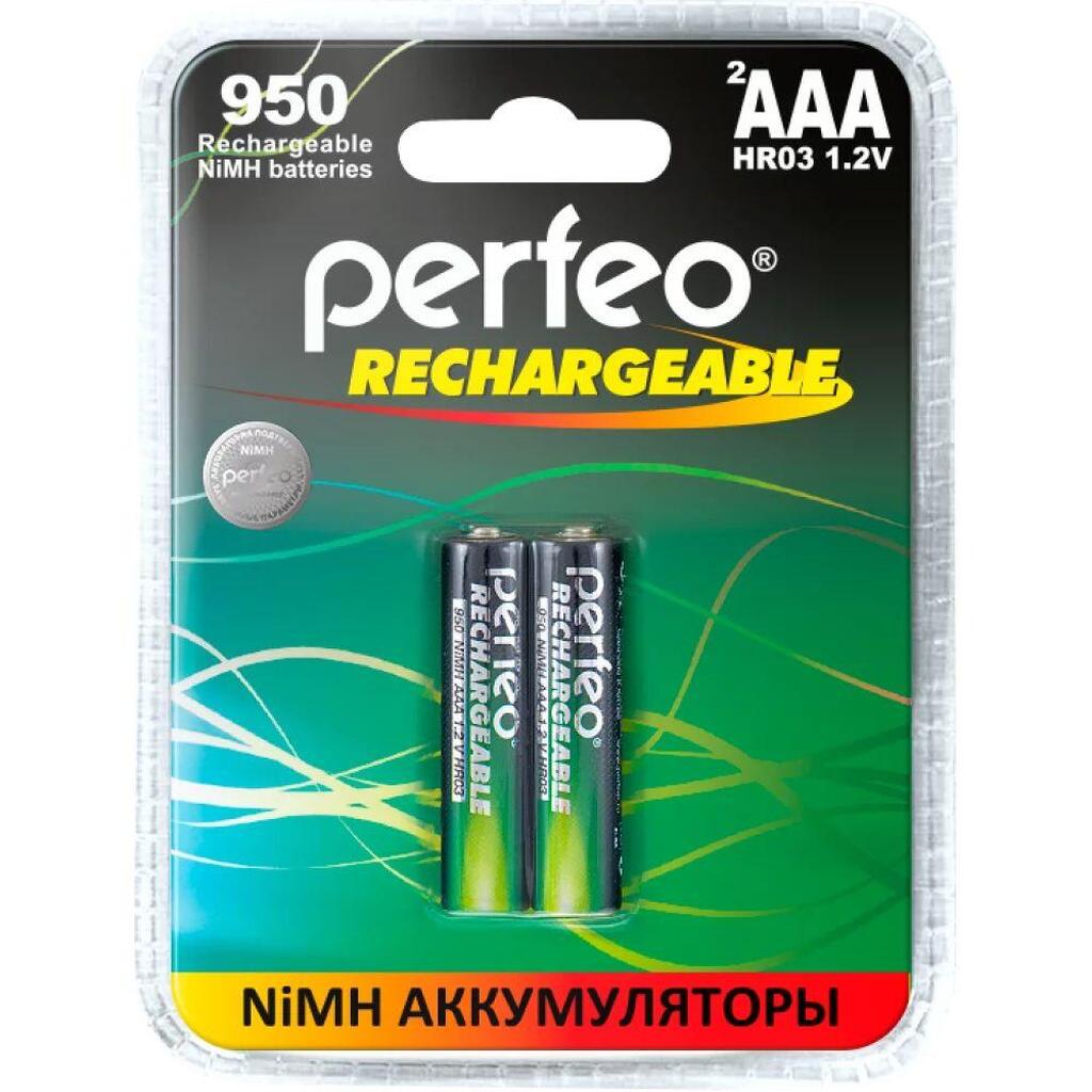 NiHM Аккумуляторы Perfeo AAA950mAh/2BL Пластик 30014787 PF_C3015