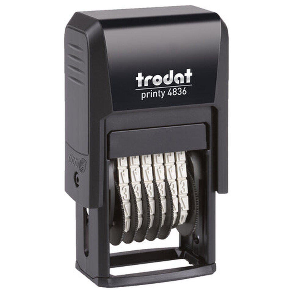 Мини-нумератор TRODAT 4836 PRINTY 6 разрядов 3.8 мм 53199