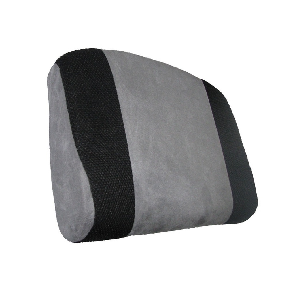 Ортопедическая подушка под поясницу PSV черно-серая 111578