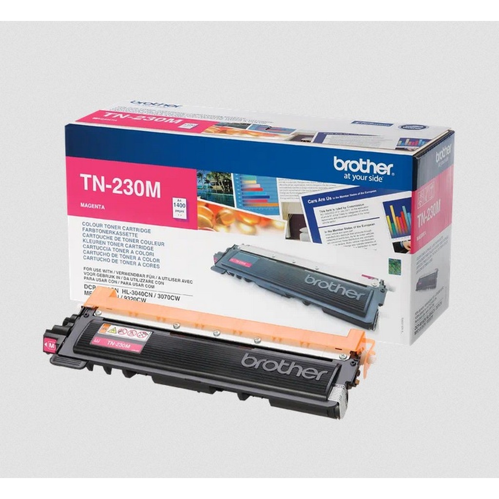 Тонер-картридж Brother для HL-3040CN, DCP-9010CN, MFC-9120CN, пурпурный TN230M