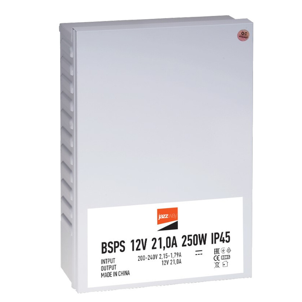 Драйвер Jazzway BSPS 12V 21.00A-250W IP45 1001245