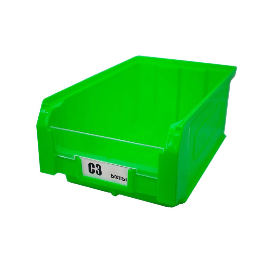 Ящик СТАРКИТ пластиковый, 9,4л, зеленый C3-G-2