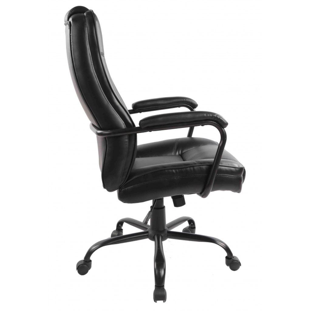 Кресло BN_dp_ECHAIR-584 tr рецикл.кожа черный металл черный