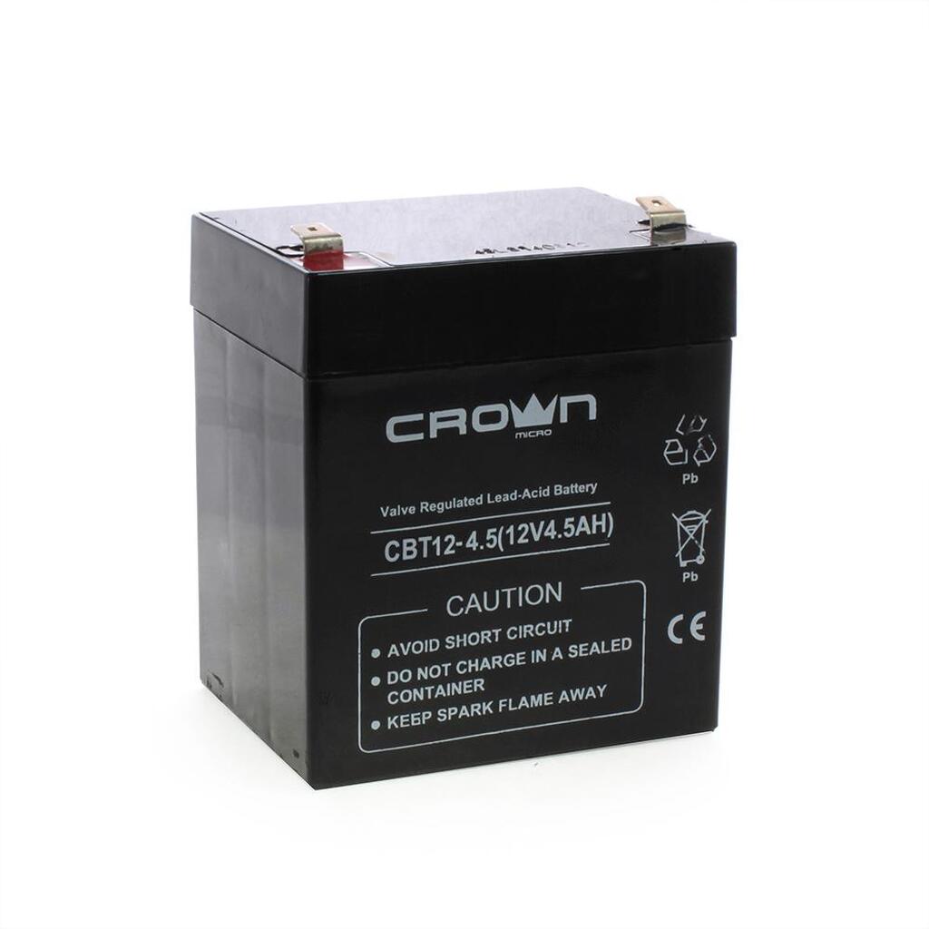 Аккумулятор CBT-12-4.5 (4.5 Ач; 12 В) CROWN