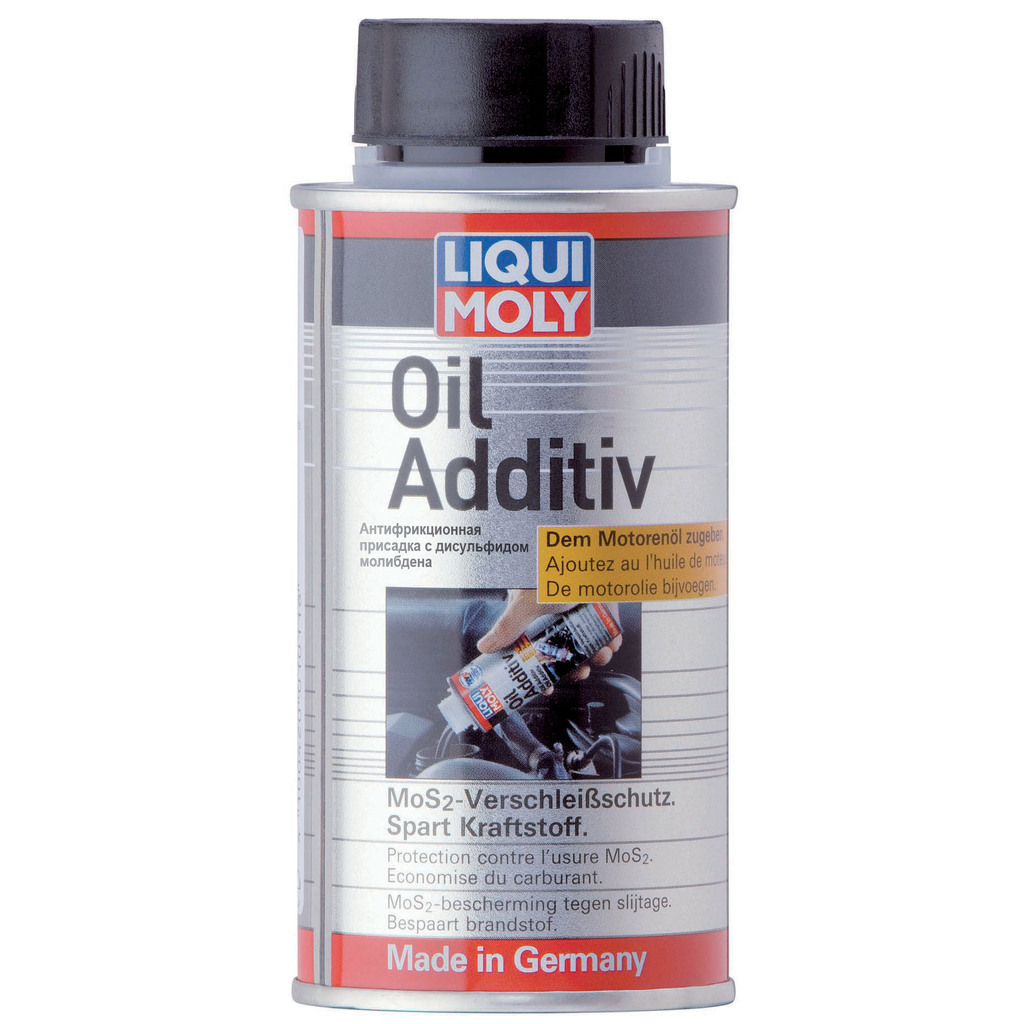 Антифрикционная присадка в моторное масло с дисульфидом молибдена 0,125л LIQUI MOLY Oil Additiv 3901