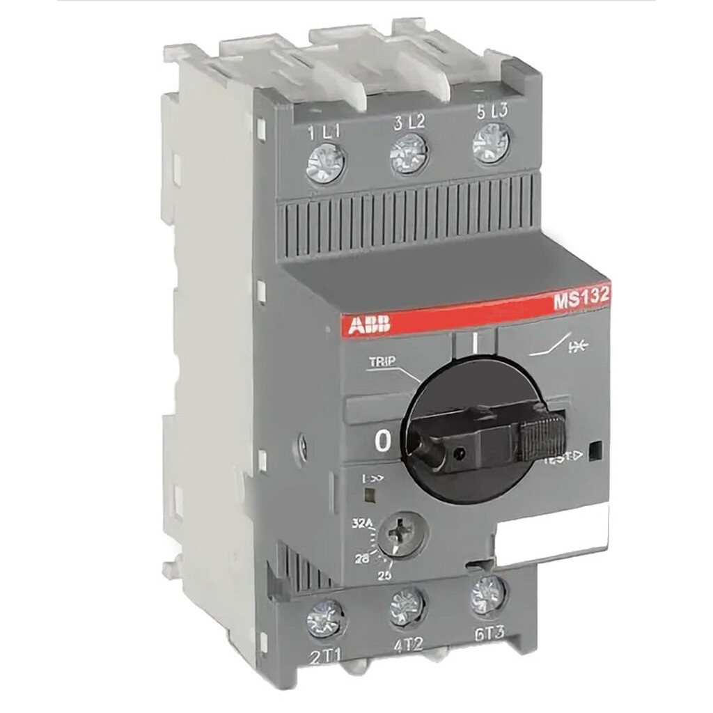 Автоматический выключатель для защиты электродвигателей ABB с регулировкой тепловой защиты 1SAM350000R1015